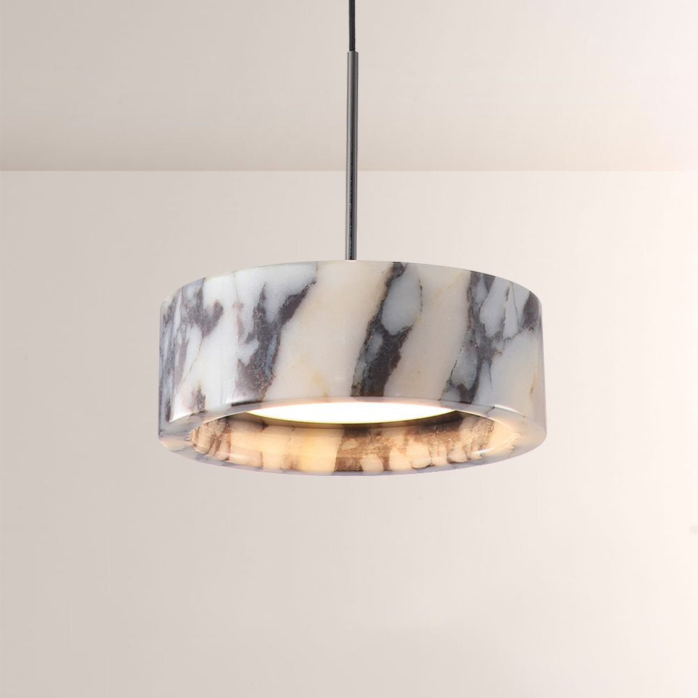 Lionel Ring-Shade Marble Pendant