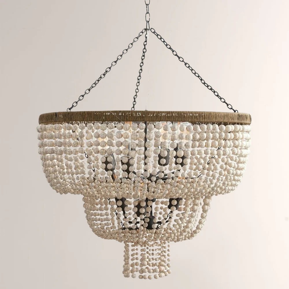 Craney Three-layer Round Beads Chandelier