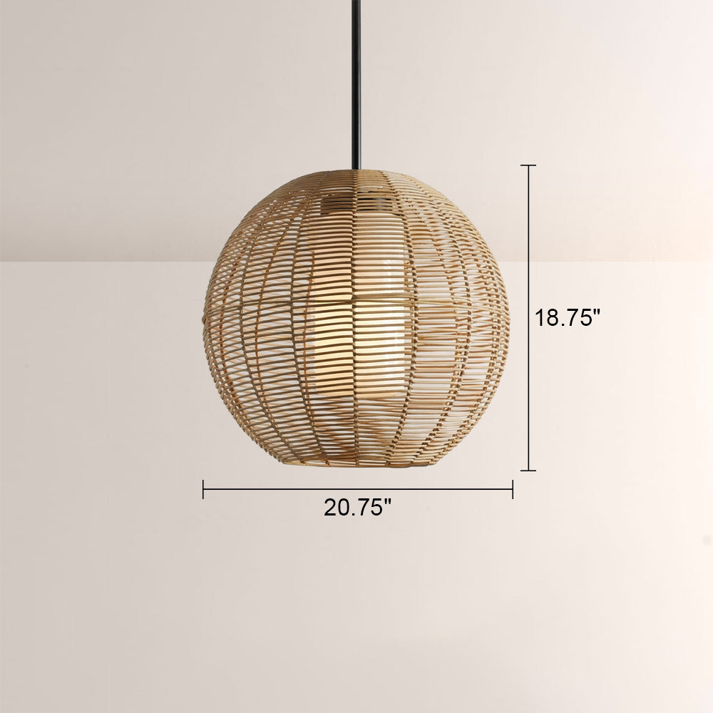 Crhan Globe Outdoor Pendant