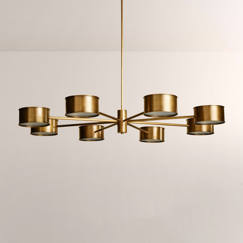 Daphira Metal Round Chandelier