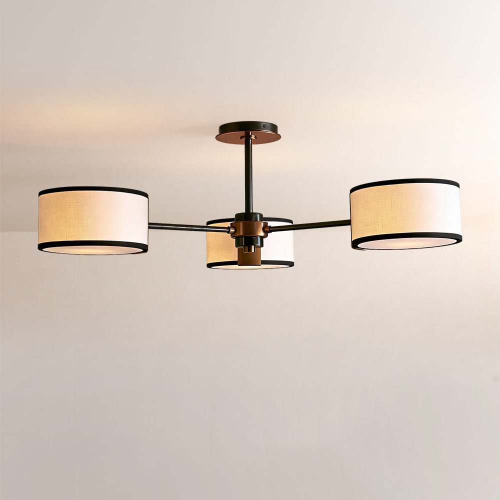 Daphira 3-Light Semi-Flush Mount