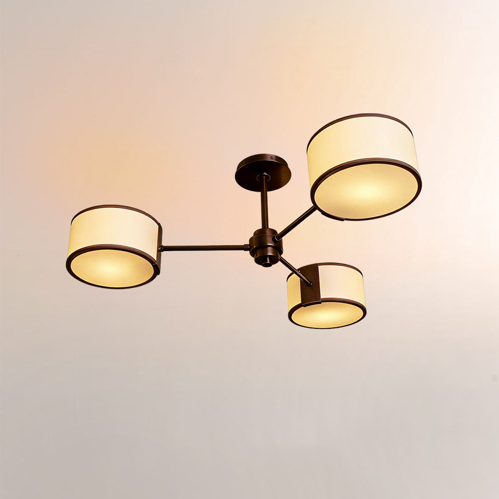 Daphira 3-Light Semi-Flush Mount