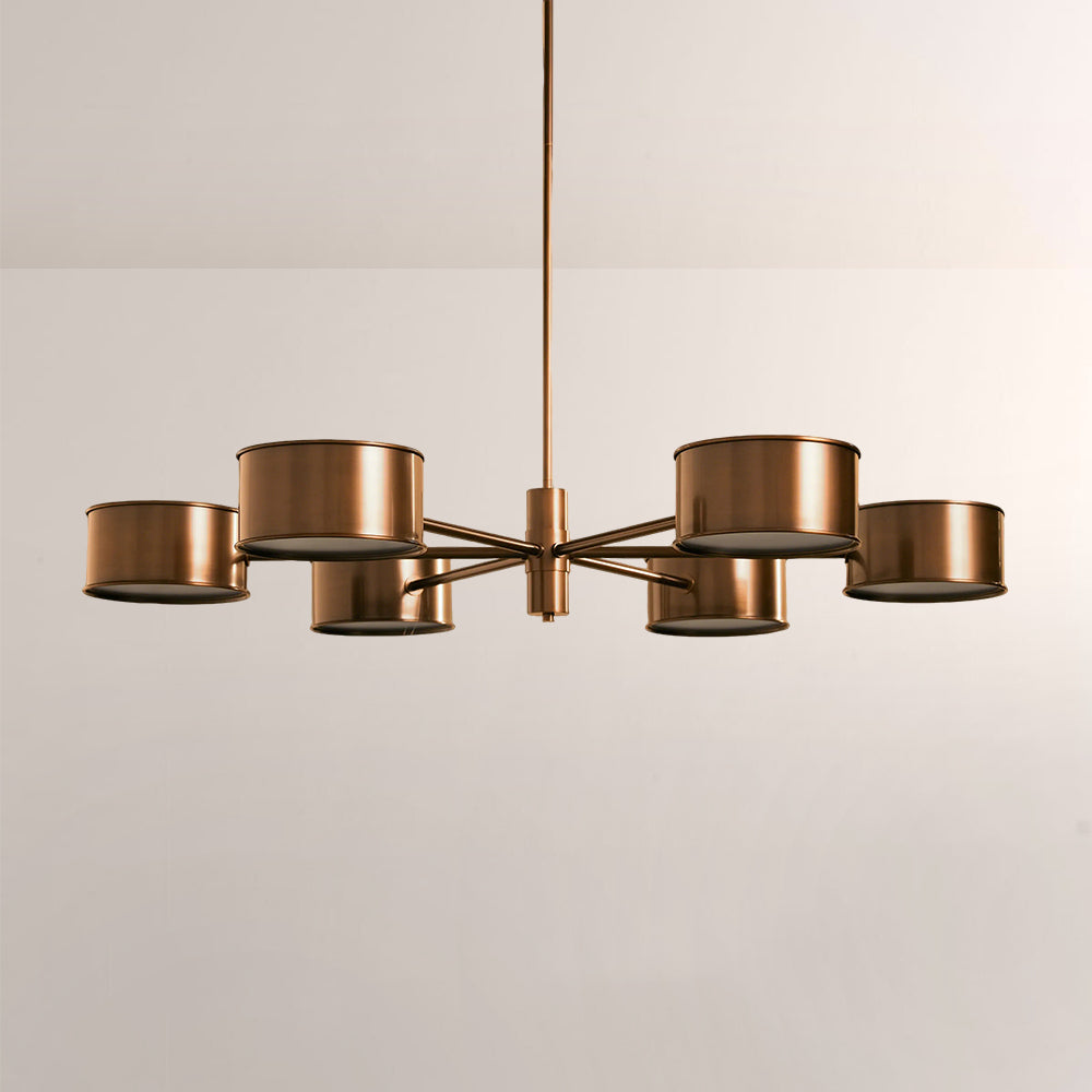 Daphira Metal Round Chandelier