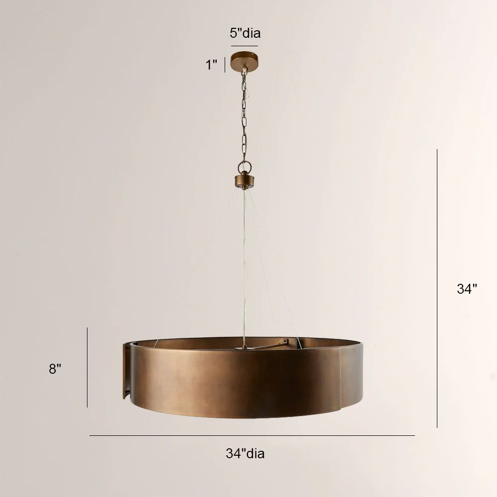 Dunbari Medium Round Chandelier