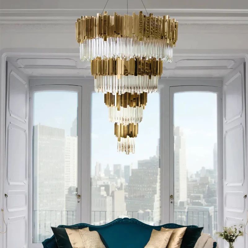 Empire Decorative 4-tier Round Chandelier - thebelacan