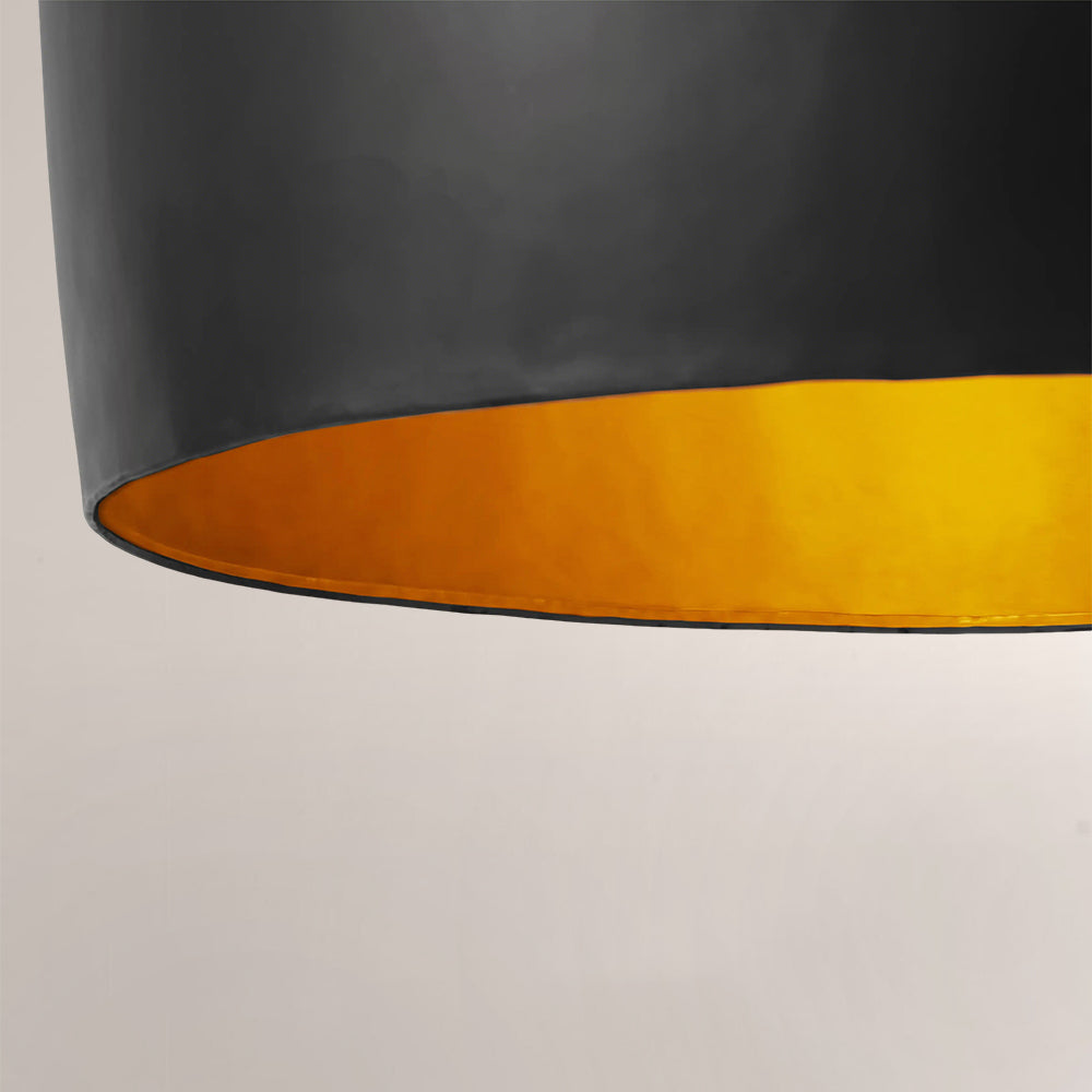 Finn Hammered Metal Cone Pendant