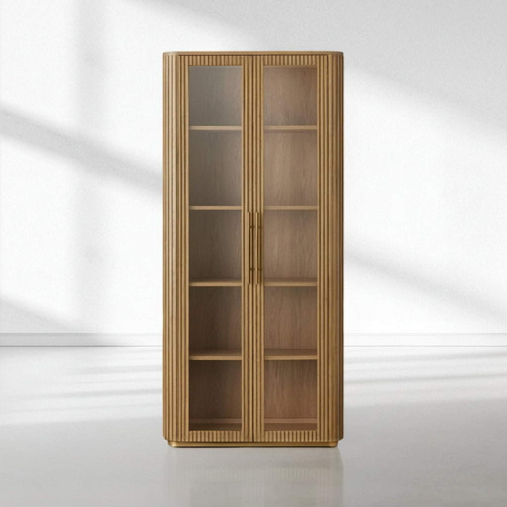 Finnley Glass Tall Cabinet