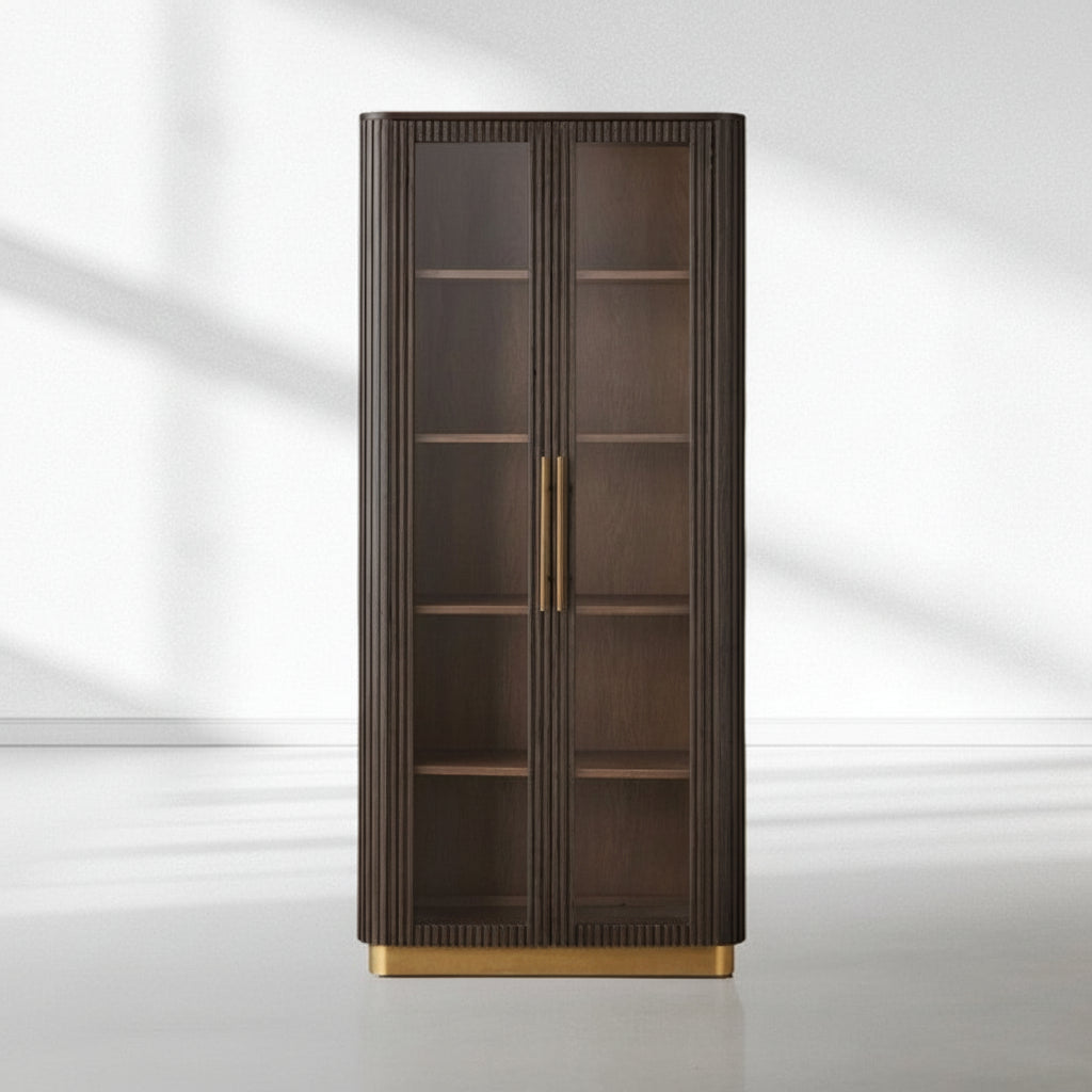 Finnley Glass Tall Cabinet