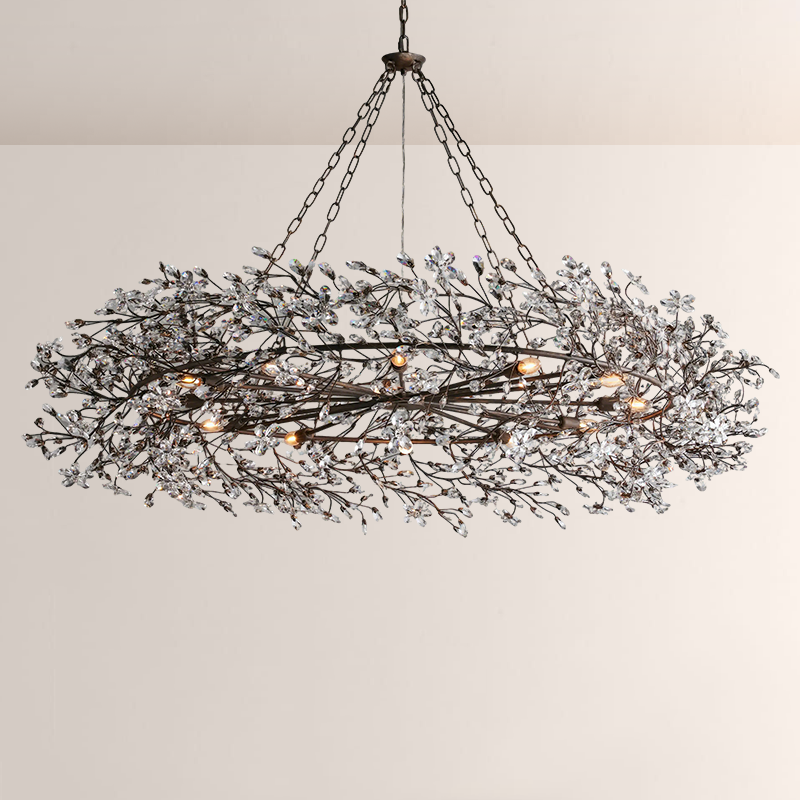 Fiore Crown Chandelier - thebelacan