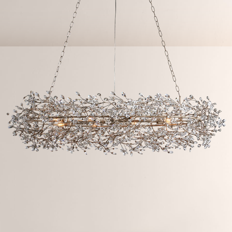 Fiore Oval Chandelier - thebelacan