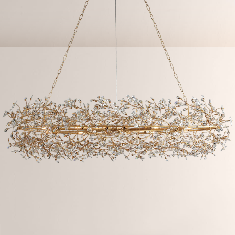 Fiore Oval Chandelier - thebelacan