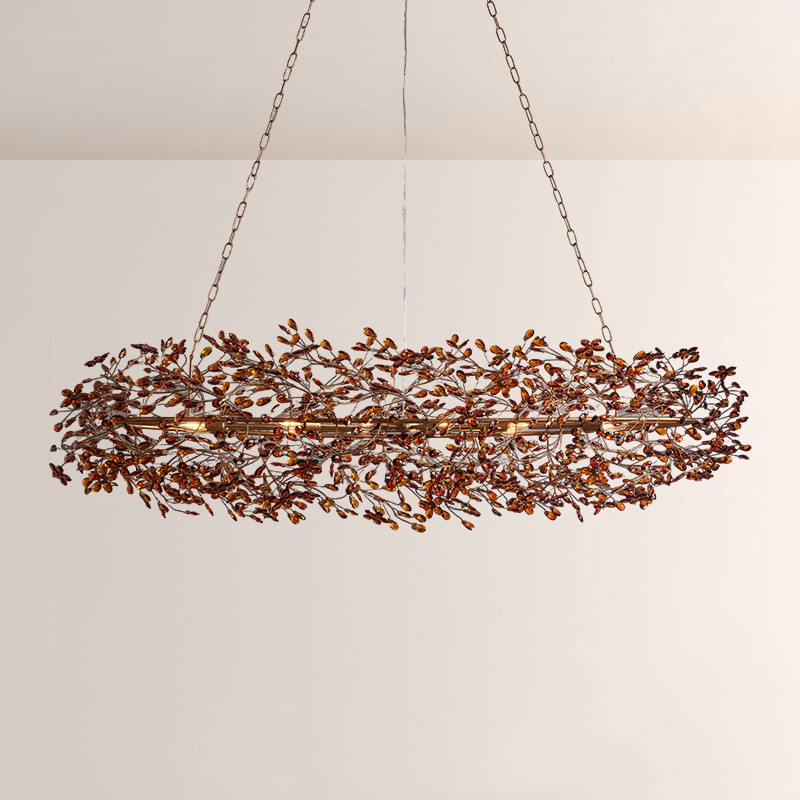 Fiore Oval Chandelier - thebelacan