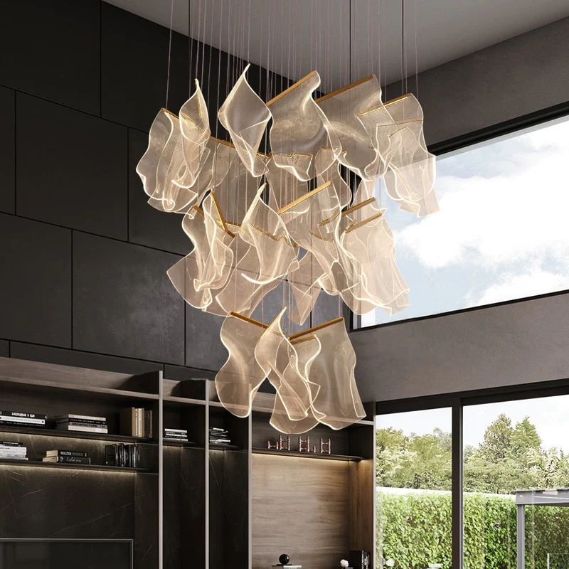 Flame Branch Chandelier - thebelacan