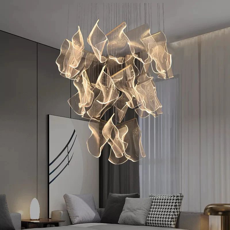 Flame Branch Chandelier - thebelacan