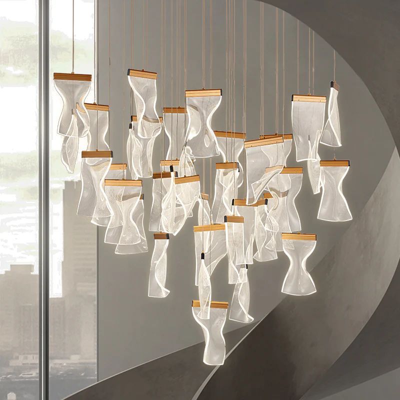 Flame Branch Chandelier - thebelacan