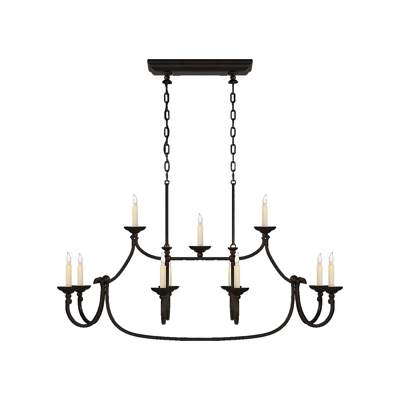 Fledo Large Linear Chandelier