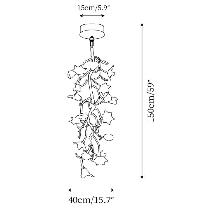 Flower Craftsman Chandelier - thebelacan