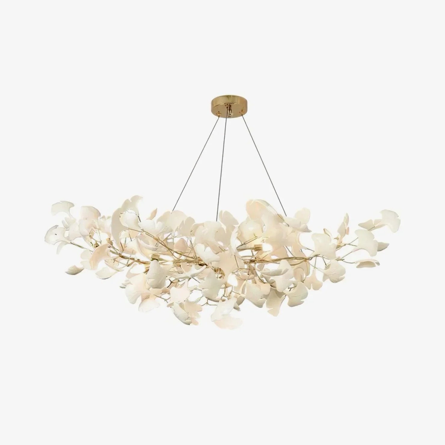 Ceramic Gingko Chandelier B - thebelacan