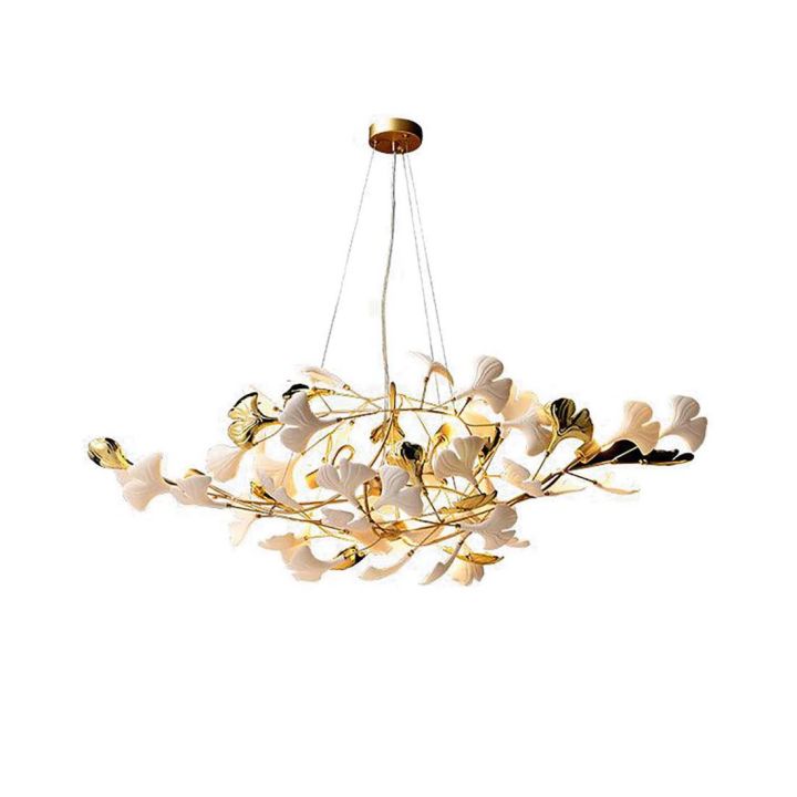 Gingko Luxury Chandelier Style D - thebelacan