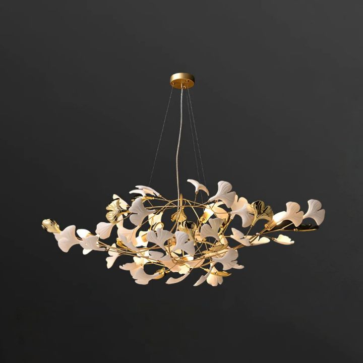 Gingko Luxury Chandelier Style D - thebelacan