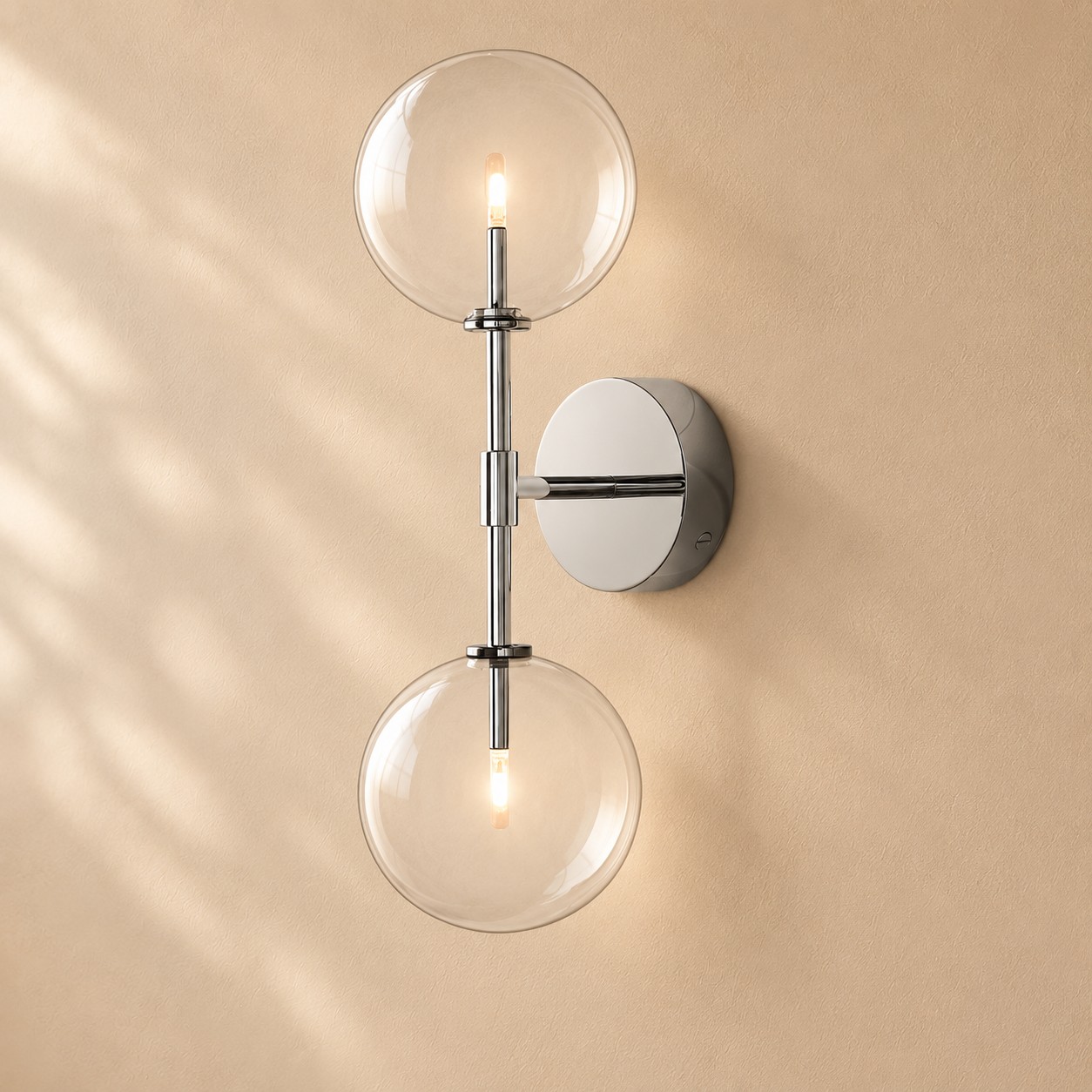 Glass Globel Linear Sconce4