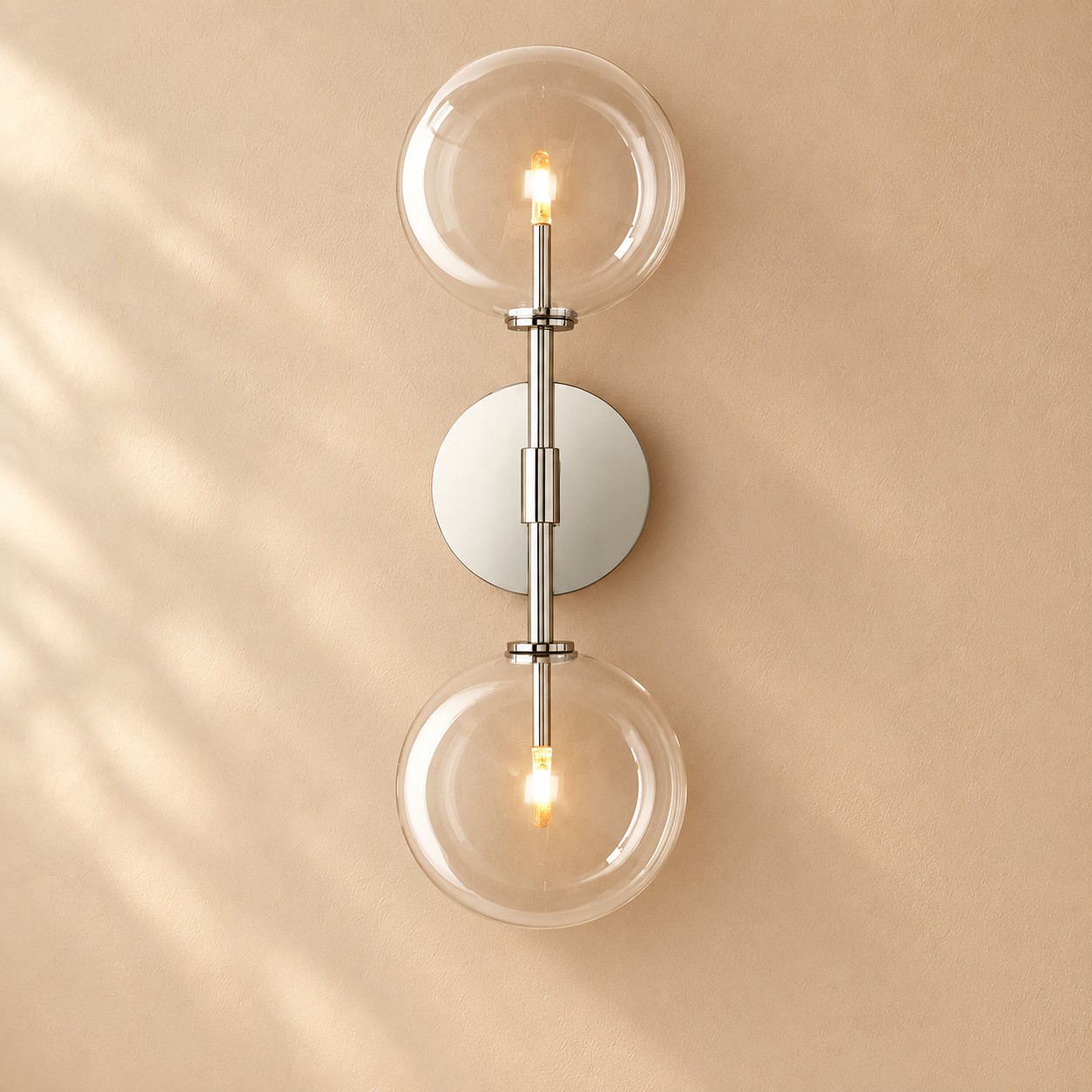 Glass Globel Linear Sconce4