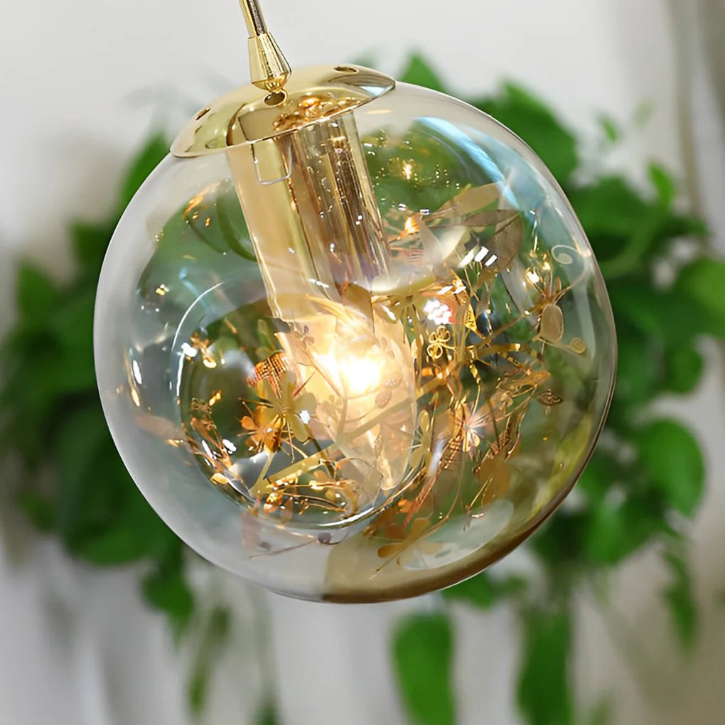 Gold Staircase Chandelier