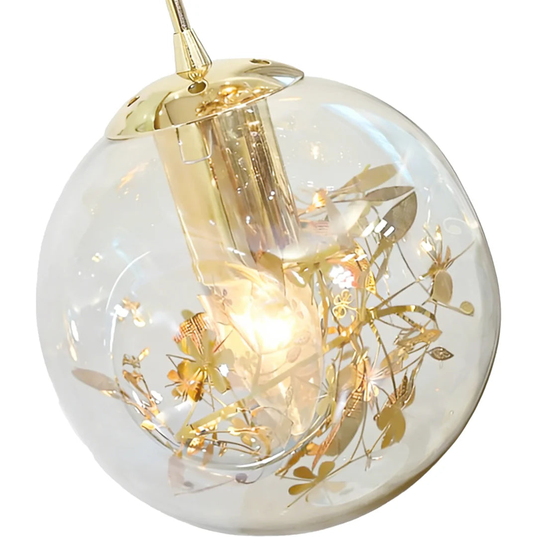 Gold Staircase Chandelier