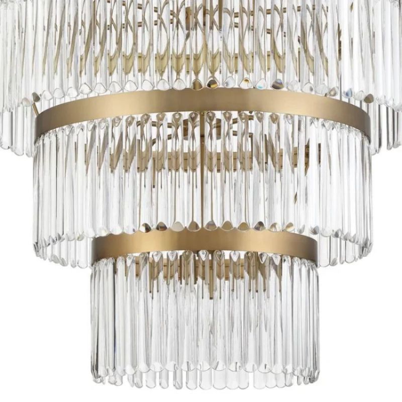 Grent 4-Tier Round Crystal Chandelier 40" - thebelacan