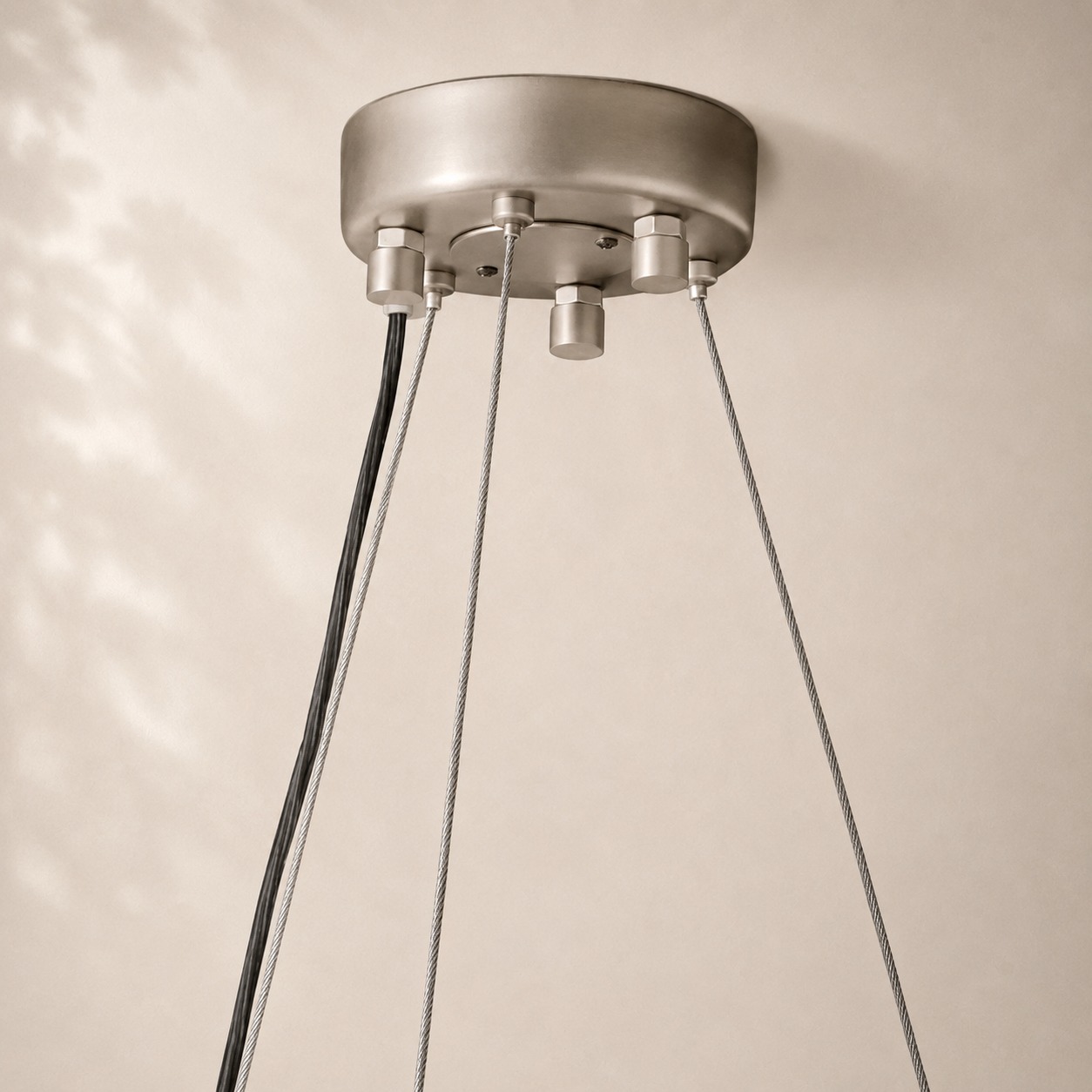 Halo Crystal Round LED Chandelier 41"