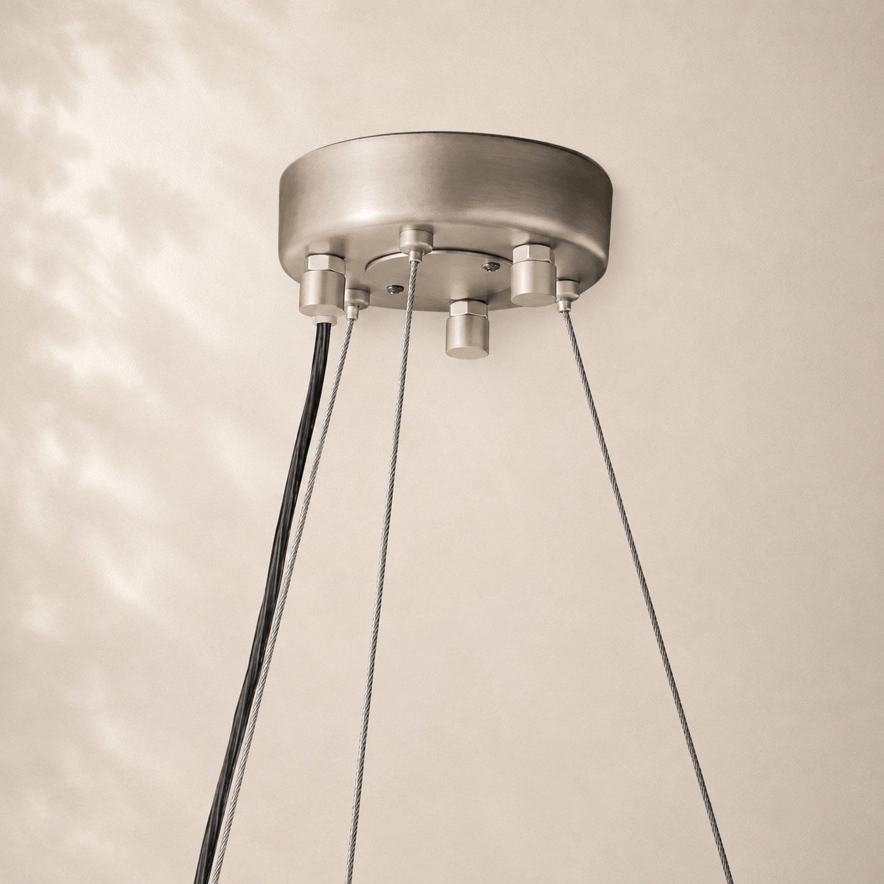 Halo Crystal Round LED Chandelier 59"