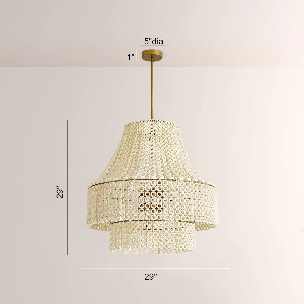 Hamlen Round Beads Chandelier