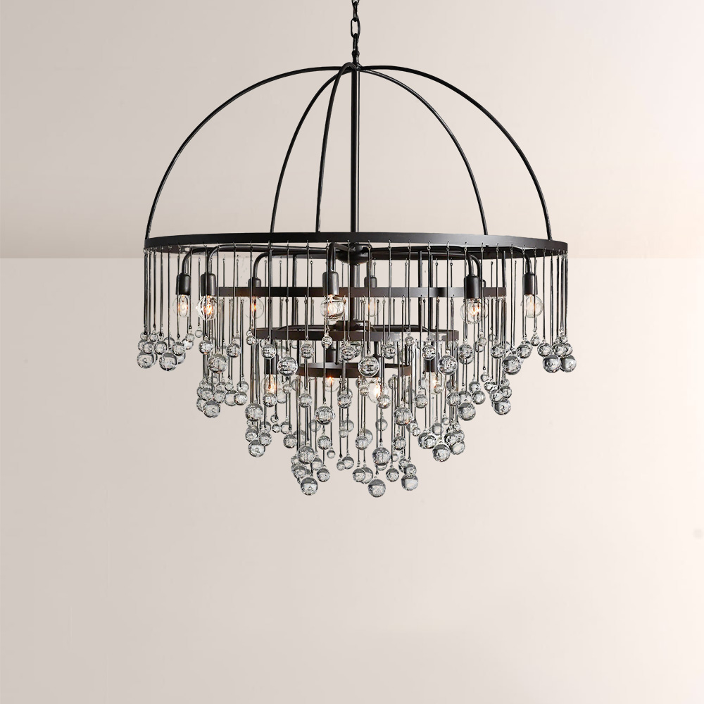 Aubluxe Round Chandelier