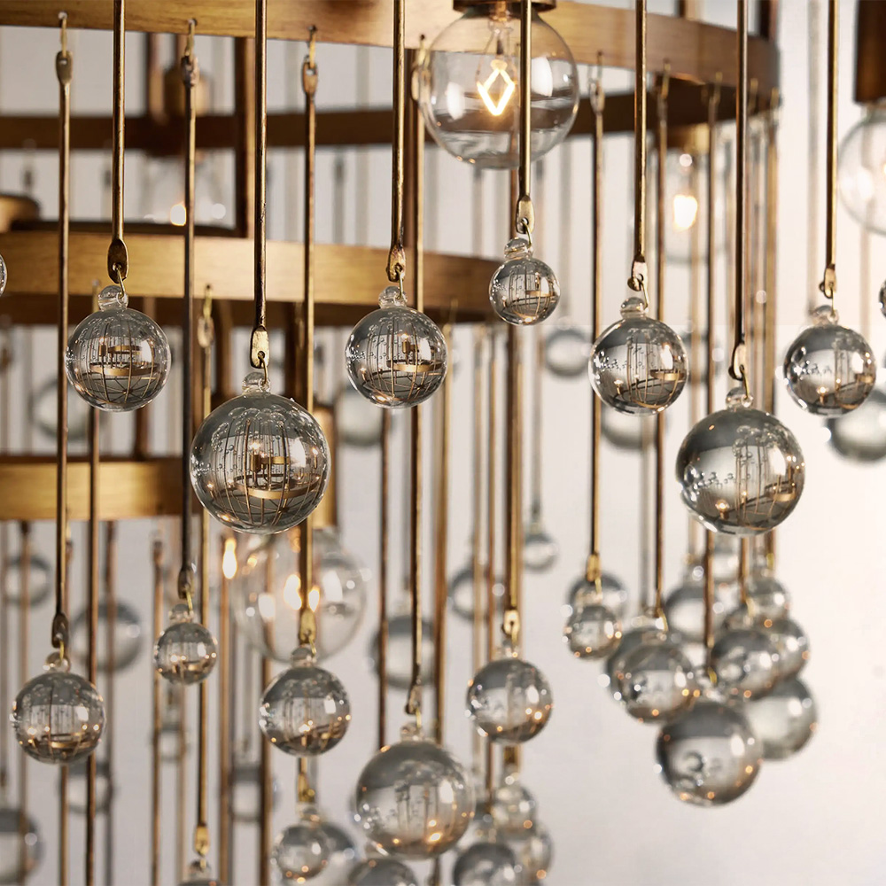 Aubluxe Round Chandelier