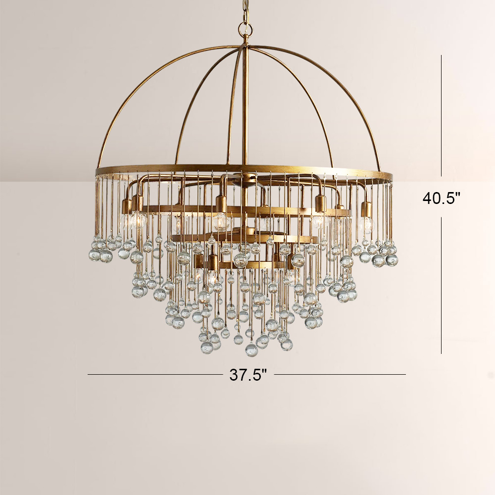 Aubluxe Round Chandelier