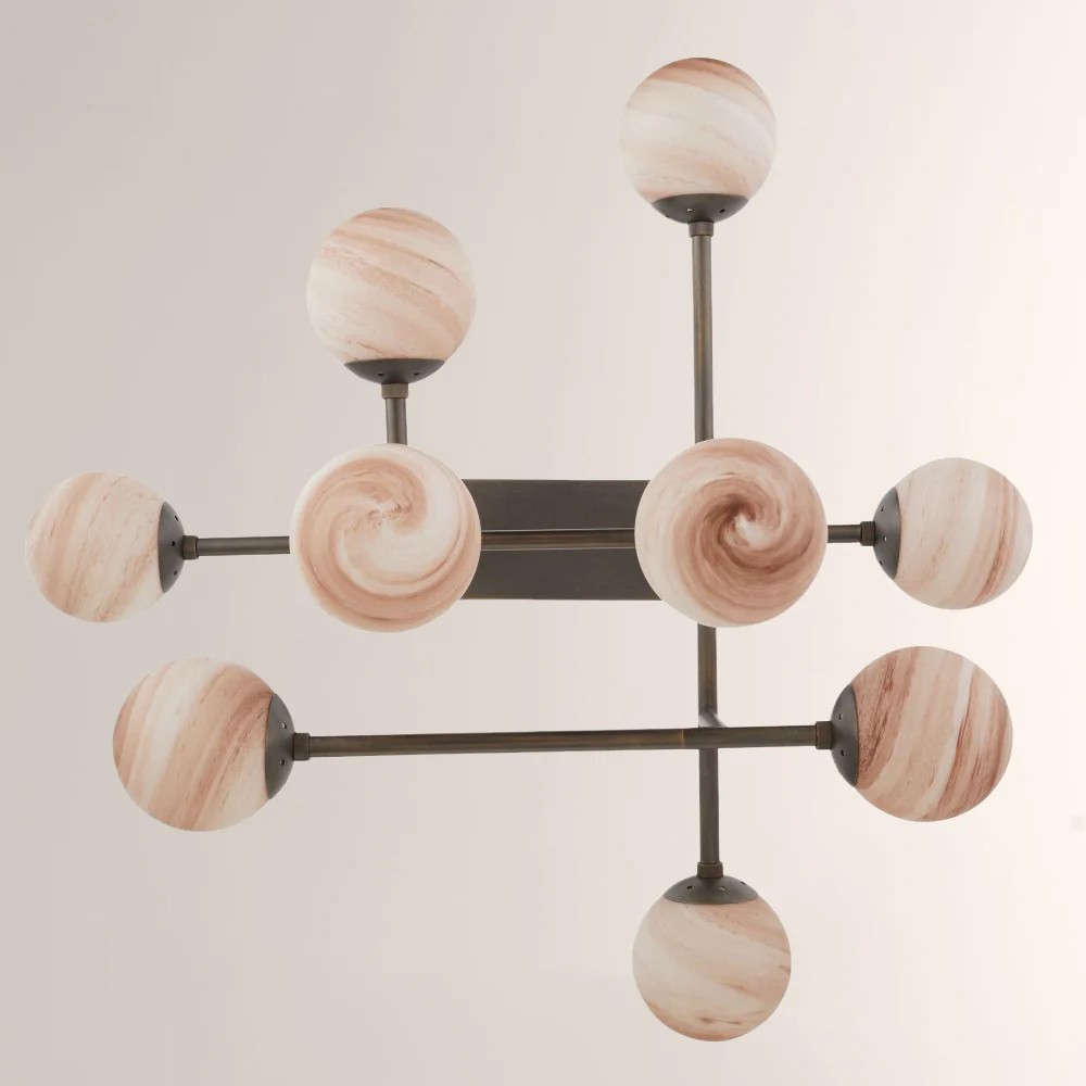 Harrion Linear Glass Chandelier