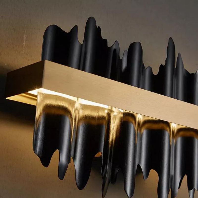 Hill Modern Sculpture Wall Sconce - ebuylight