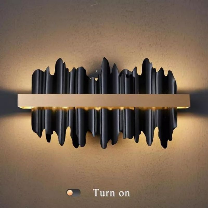 Hill Modern Sculpture Wall Sconce - ebuylight