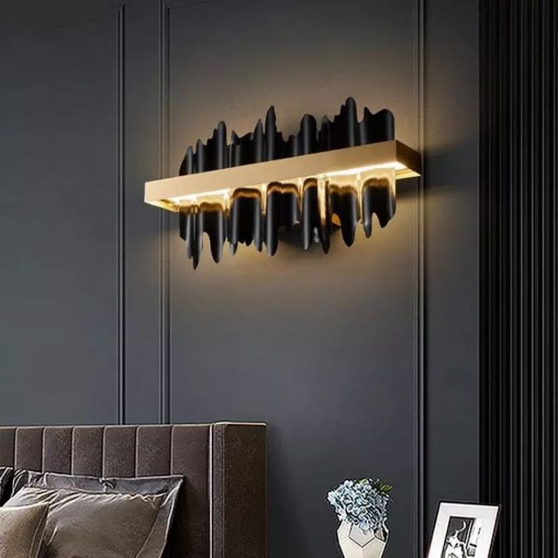 Hill Modern Sculpture Wall Sconce - ebuylight