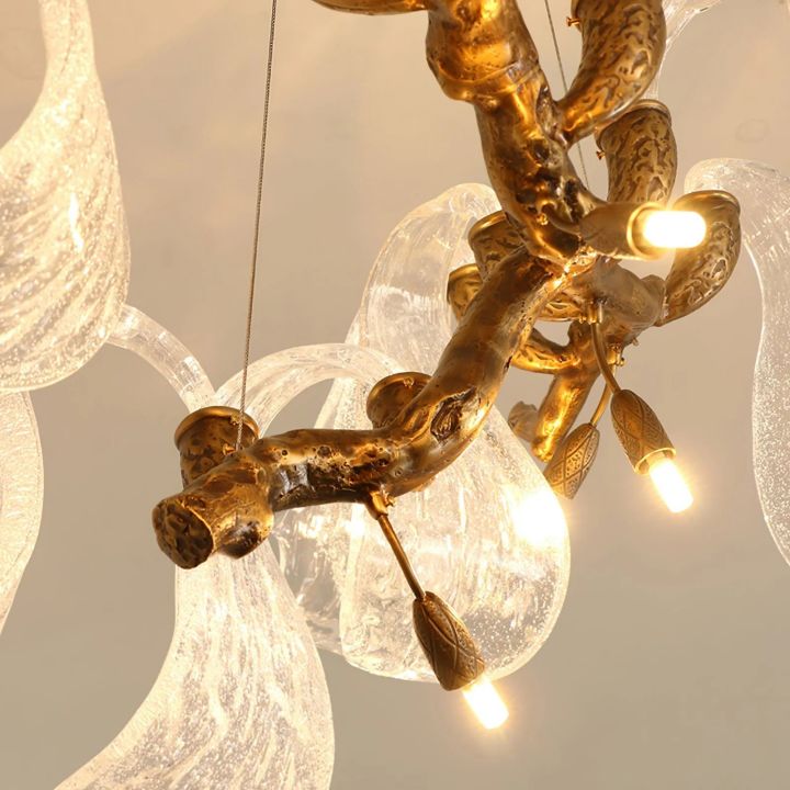 Icarus Wings Branch Chandelier - thebelacan