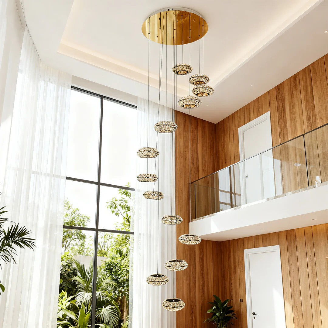 Italian Style Chandeliers Duplex Luxury Ceiling Lights