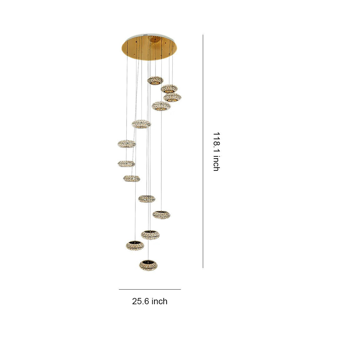 Italian Style Chandeliers Duplex Luxury Ceiling Lights