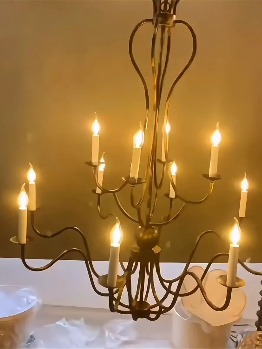 Kalira Crystal 12 Lights Pendant Chandelier 42"