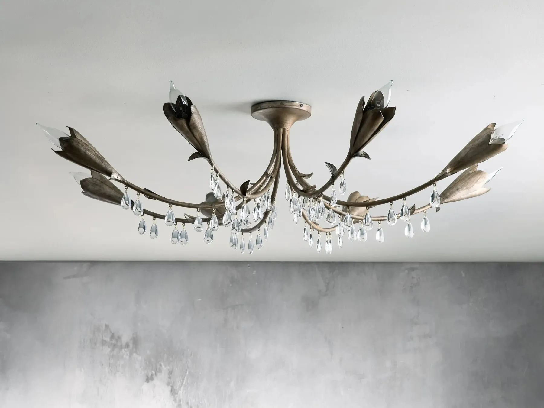 Kalira Crystal Flushmount Ceiling light