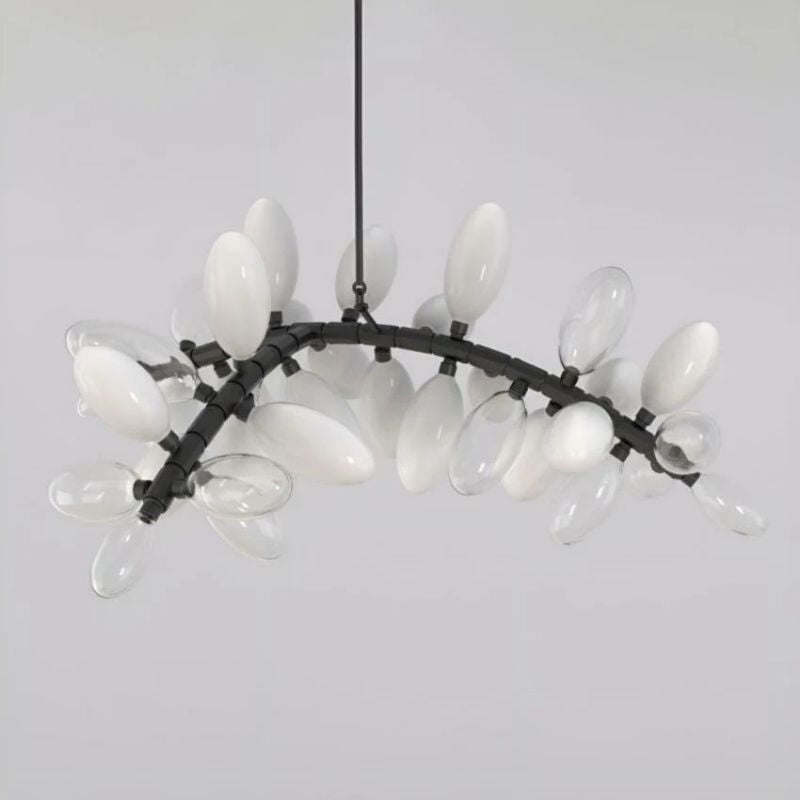 Kevin Art Grape 37-Light Chandelier 56" W - thebelacan