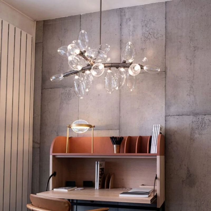 Kevin Art Grape 37-Light Chandelier 56" W - thebelacan