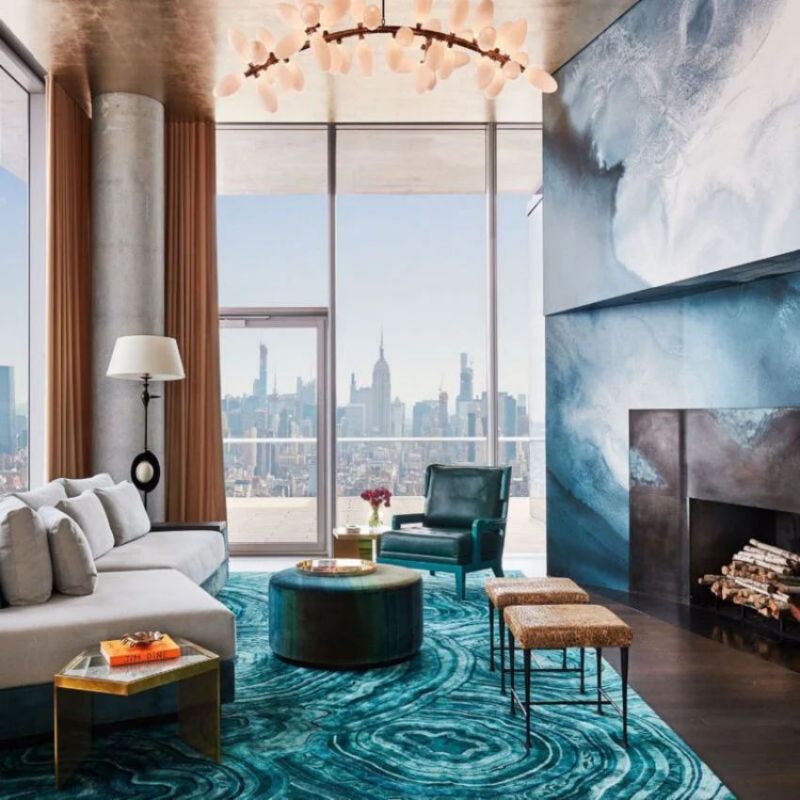 Kevin Art Grape 44-Light Chandelier 76"W - thebelacan