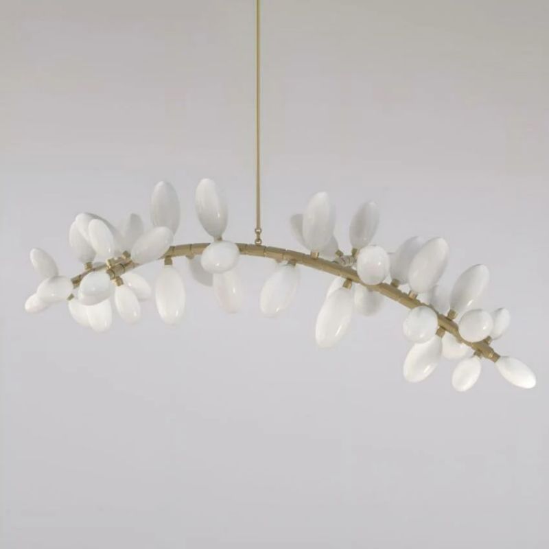 Kevin Art Grape 44-Light Chandelier 76"W - thebelacan