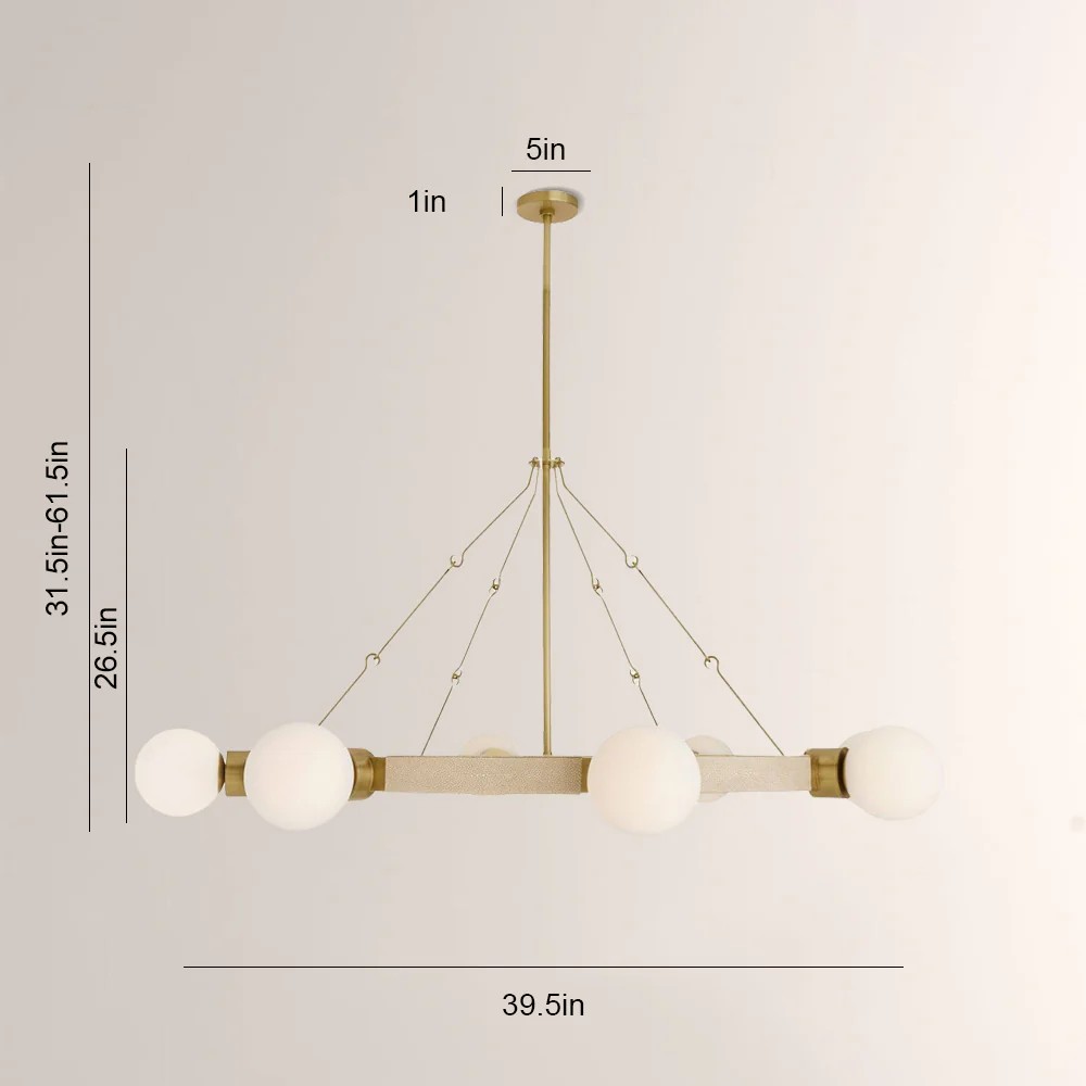 Lauren Round Chandelier