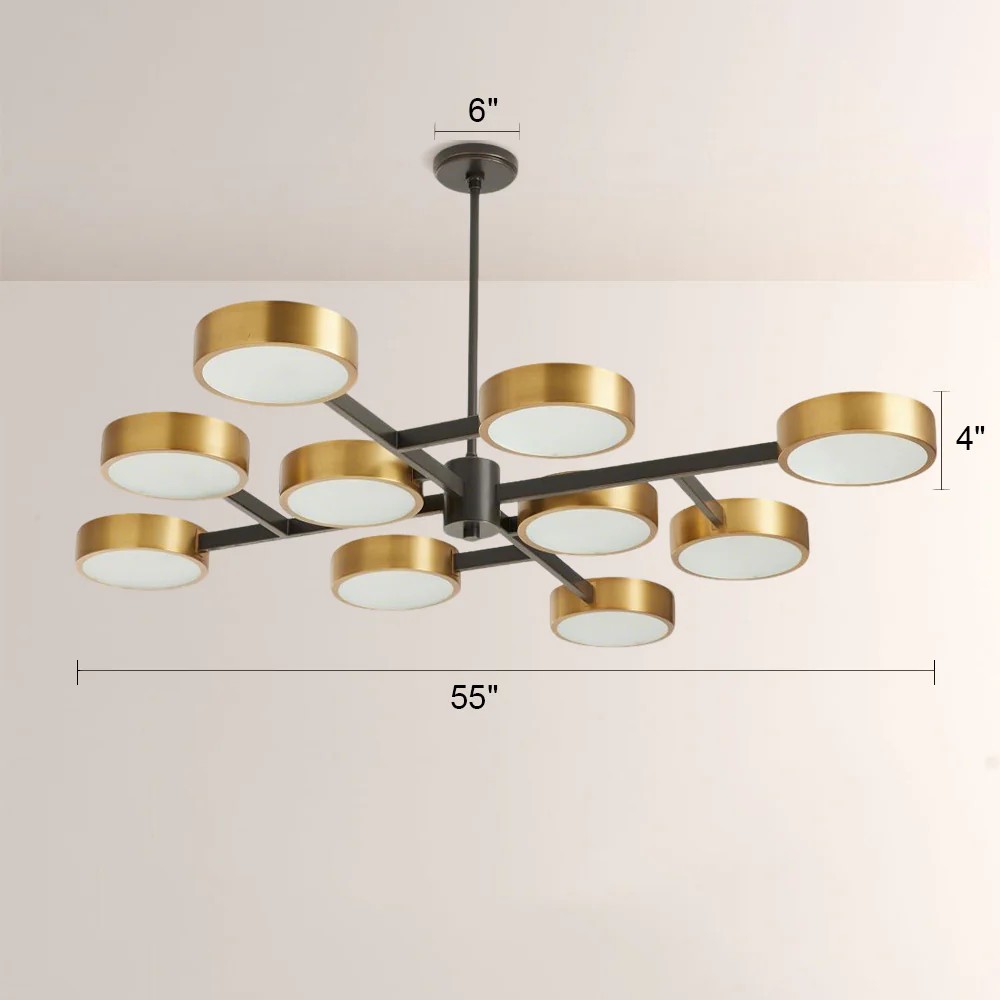 Lenara Large Starburst Chandelier